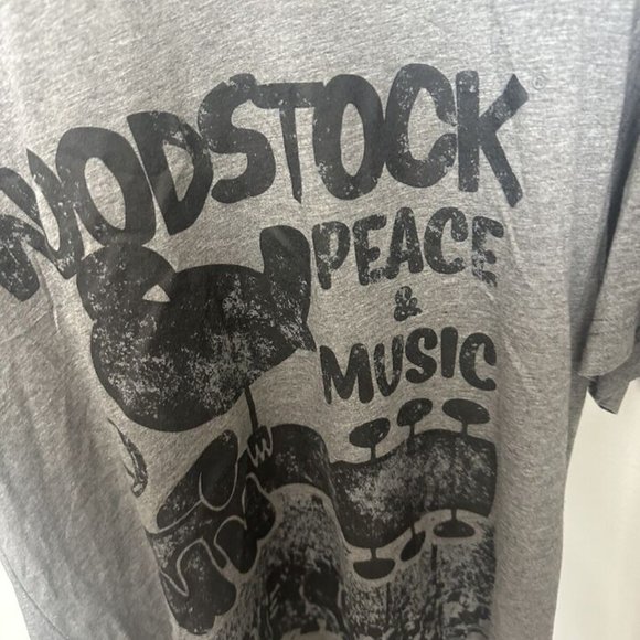 PHILCOS ENTERPRISER woodstock mens Large T shirt Grey WSK1180XX - Picture 3 of 8